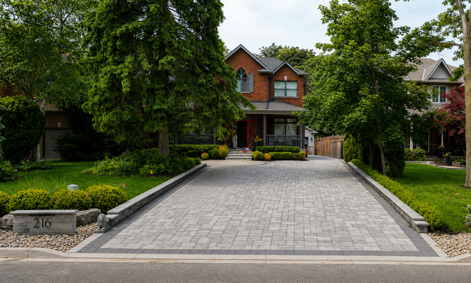 Finished residential project
