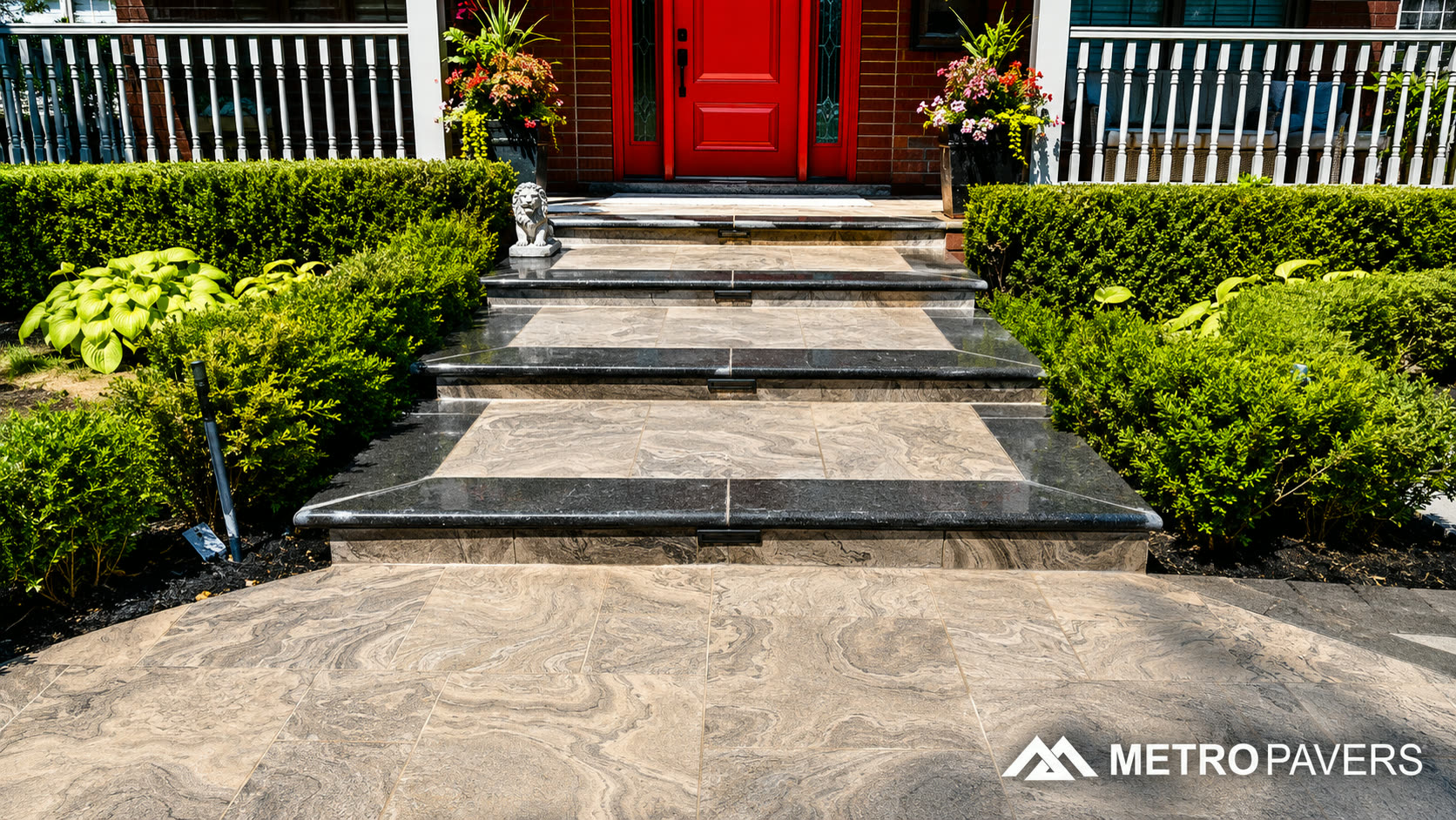 Concrete & Flagstone project
